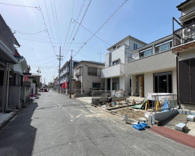 【前面道路含む現地写真】 | Heartful-Town南区天白町14期全1棟＜新築一戸建て仲介手数料無料＞ | 前面道路含む現地写真です