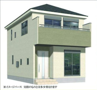 【外観パース】 | Heartful-Town南区天白町14期全1棟＜新築一戸建て仲介手数料無料＞ | 外観パースです