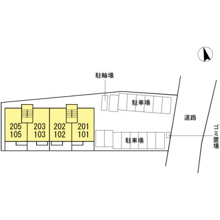 PLEMIER近見の区画図