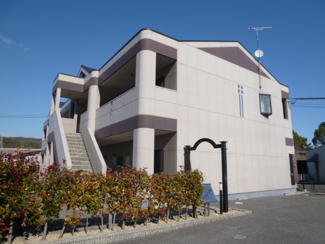 倉敷市生坂のアパートの外観