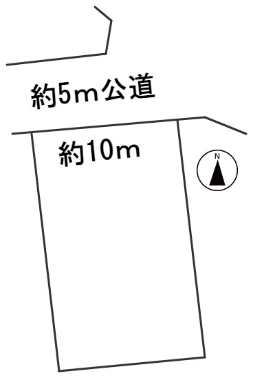 ６３３１４　関市迫間台土地の区画図