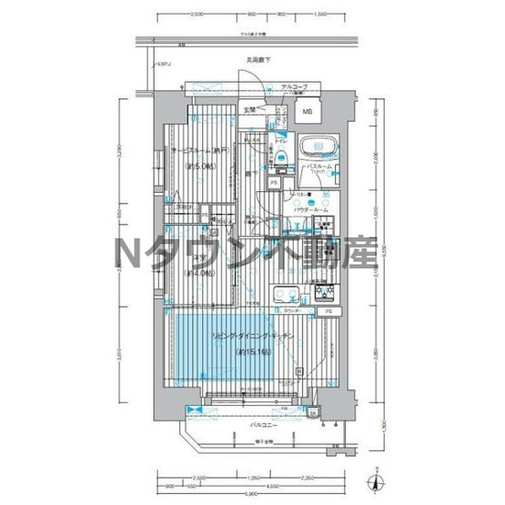 【間取り】 | プレサンスロジェ栄三丁目 | 間取りです