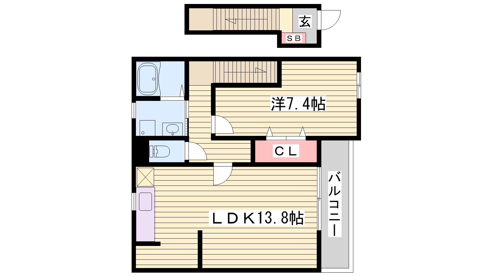 ルーチェの間取り