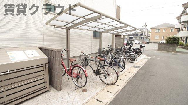 AQUE16のその他共用部分|駐輪場