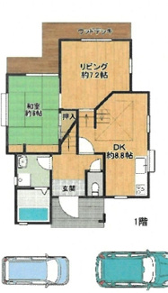 【間取り】 | 加西市繫昌町　中古一戸建