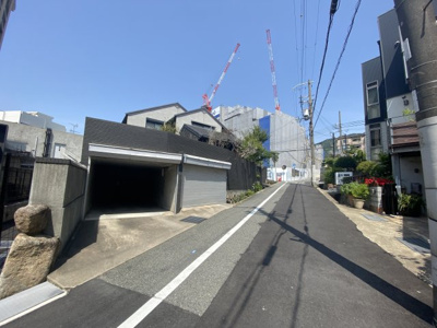 【前面道路含む現地写真】 | 神戸市灘区宮山町２丁目　売地