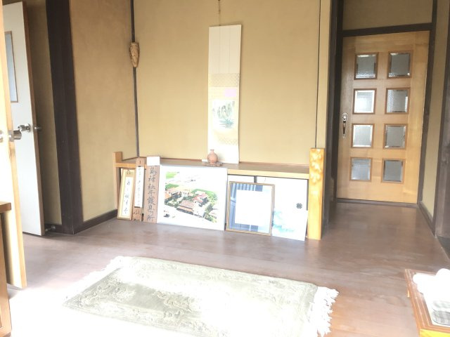 中古戸建　北広島町今田の玄関|毎日通る玄関はこちらです