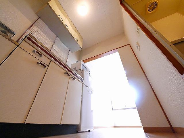 吉田ハイツの玄関