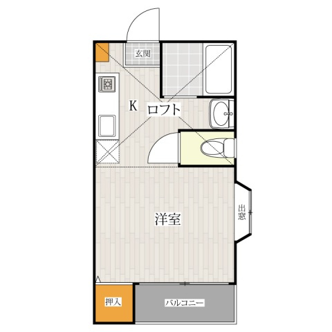 【間取り】 | ローズフラット　★プライスホームなら仲介手数料0円です★