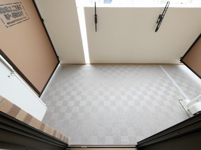Luxe難波南のバルコニー