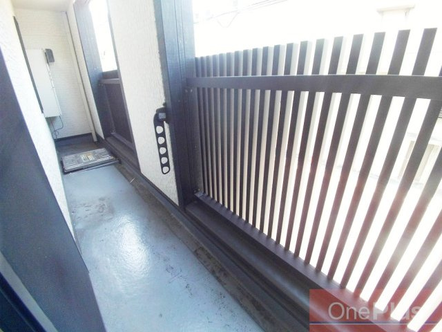 ベルク魚崎のバルコニー