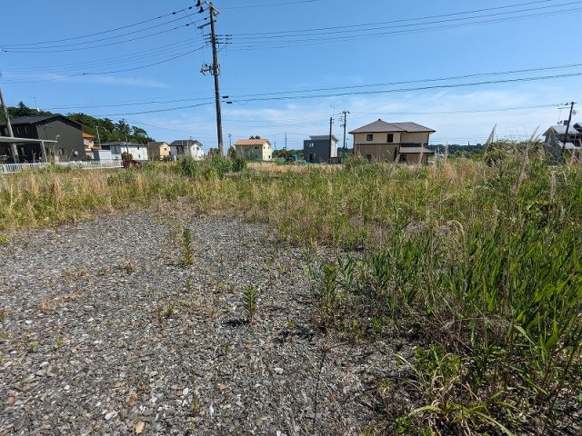 富岡町小浜売地の外観|北西側より撮影