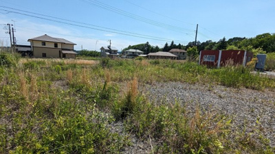 【外観】 | 富岡町小浜売地 | 北東側より撮影