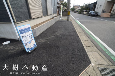 【駐車場】 | 海老名市社家３丁目　新築戸建て　全１棟　【仲介手数料無料】