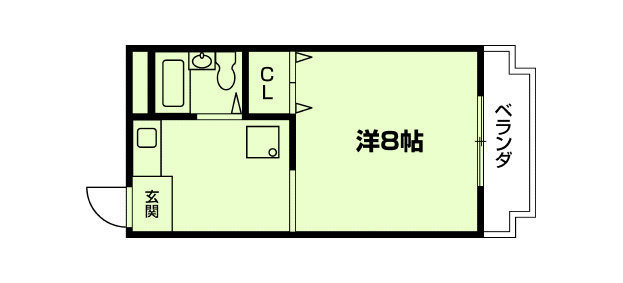 アストロプラザⅣの間取り|代表的な間取りです。