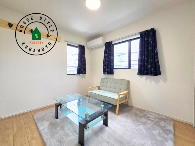 熊本市北区麻生田5丁目第1-4棟（1号棟）　の子供部屋|穏やかな光が差し込む室内には、穏やかな時間が流れます。