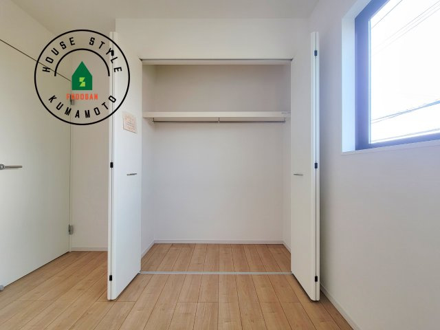 熊本市北区麻生田5丁目第1-4棟（1号棟）　の収納|収納には困りません。