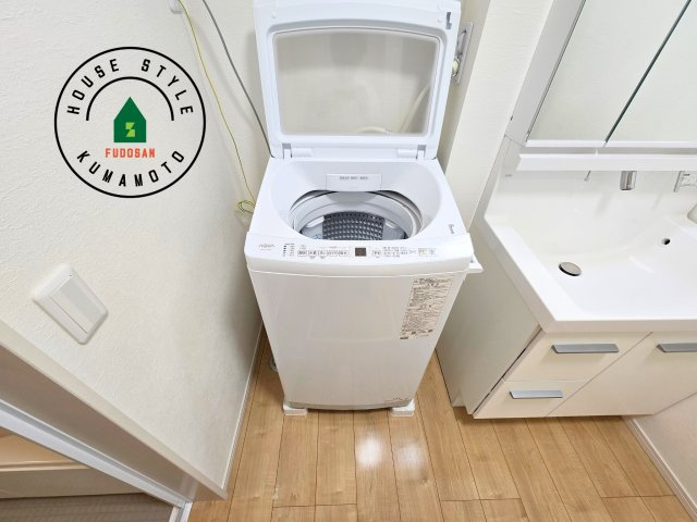 熊本市北区麻生田5丁目第1-4棟（1号棟）　のランドリースペース|ランドリースペースとなります。広々して有効的にご使用できます。 