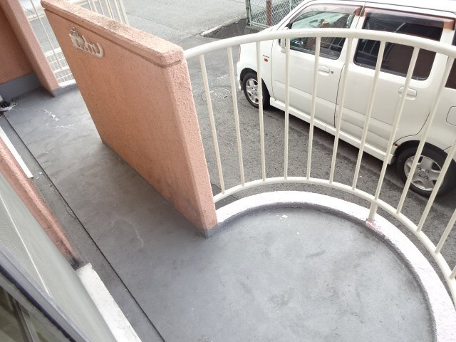 メゾン手柄のバルコニー