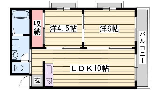 メゾン手柄の間取り