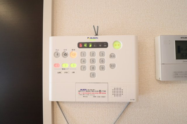 熊本市南区近見２丁目のアパートのセキュリティ