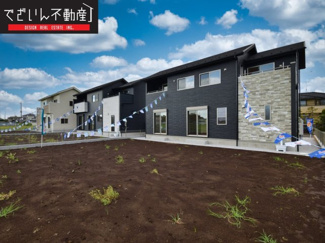 【外観】 | ≪3号棟≫前面に建物が無いため、陽当たり良好なお家です◎
現地(2024年8月撮影)