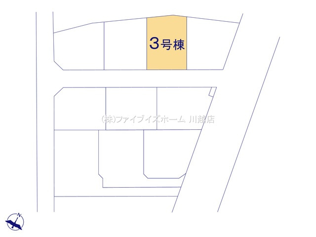 【3号棟　区画図】