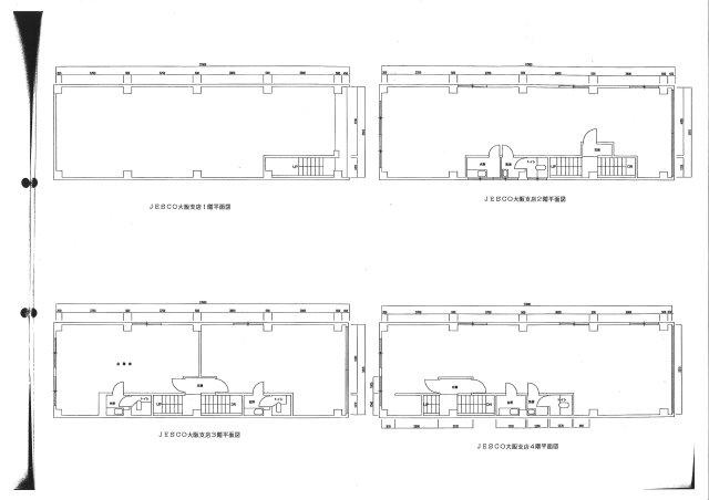 JESCO今里ビル　BRAVI不動産の間取り