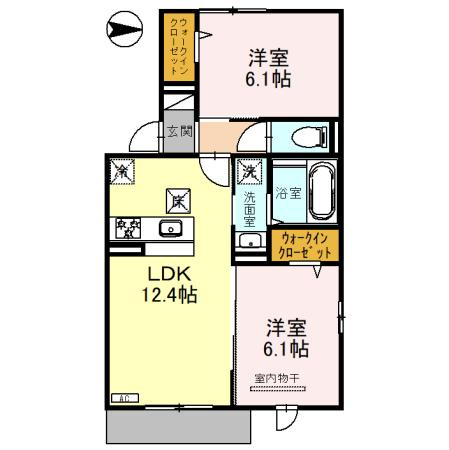 【間取り】 | ブシュクリーA