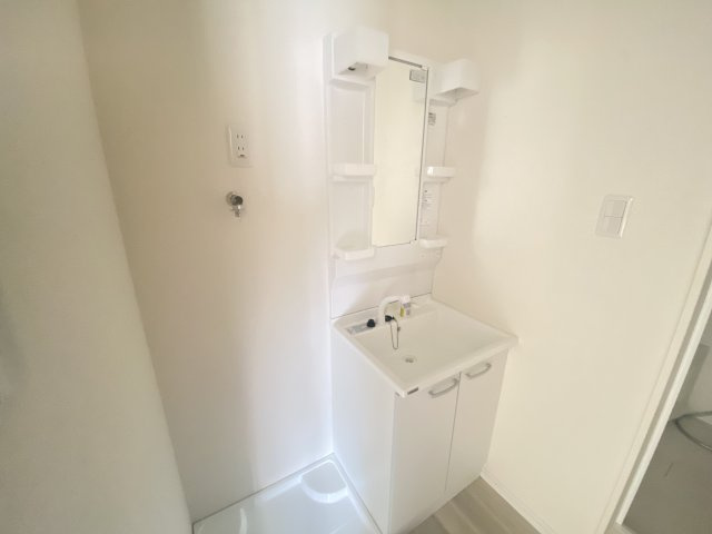 四街道鈴木アパートの洗面所