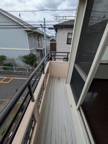 シャルマン元町のバルコニー