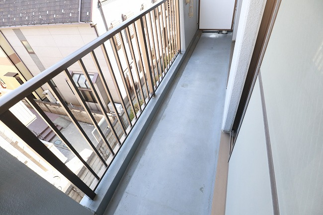 ウエスタンコートハウスのバルコニー|※別部屋のイメージ写真です。