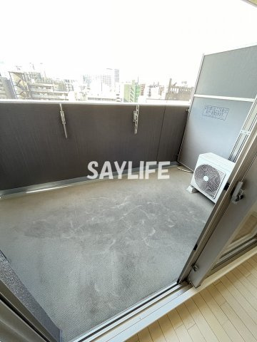 ドゥーエ森ノ宮のバルコニー