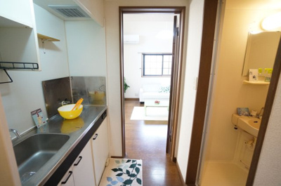 【キッチン】 | サングランデ福大 | 別号室の写真になります。現況優先。