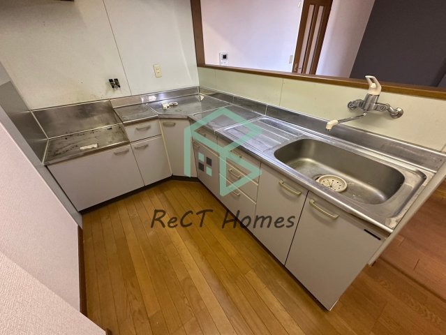 姫路市飾磨区中島３丁目の賃貸マンションのキッチン