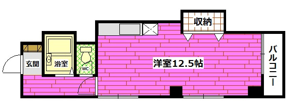 ラフィーネ府中の間取り