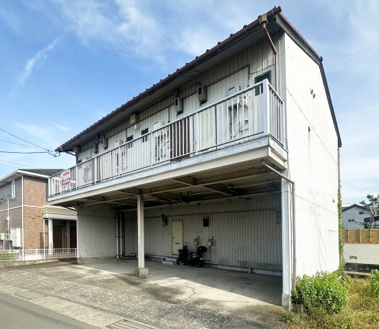 徳島市鮎喰町１丁目の一棟アパートの外観