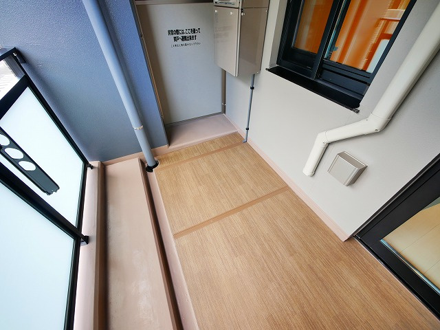 ラヴィーナ奈良のバルコニー