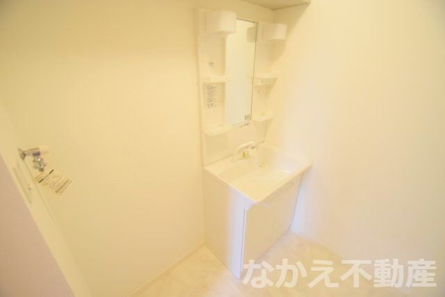 【洗面所】 | 広い洗面スペース