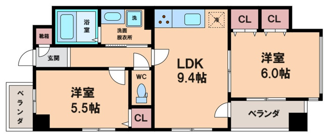 【間取り】 | ノステルコート夕陽丘