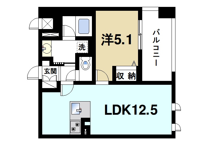 ラヴィーナ奈良の間取り