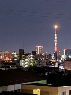 【展望】 | 夜景もきれいなので、心が和みます。