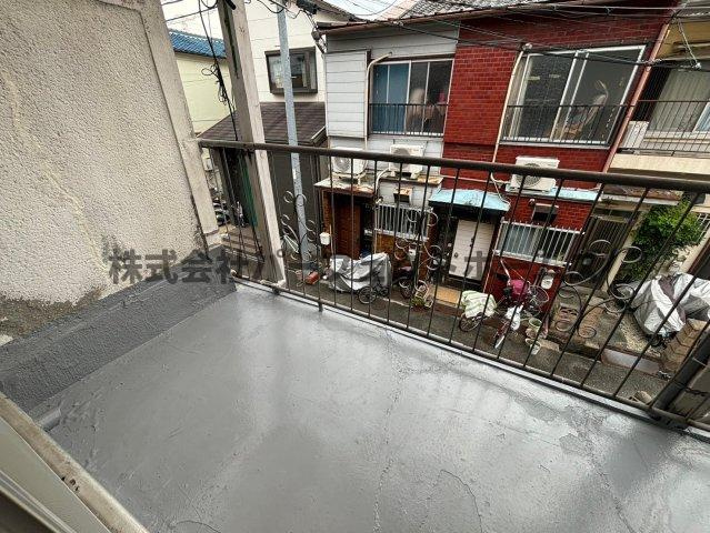 堀溝2丁目テラス　賃貸のバルコニー|開放的で明るい空間を演出してくれるバルコニーです