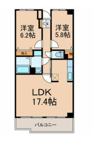 グランシャリオの間取り