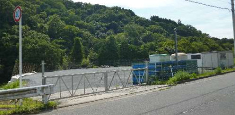 大津市牧３丁目の事業用地の外観|敷地です