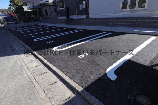 GRACE久留米の駐車場