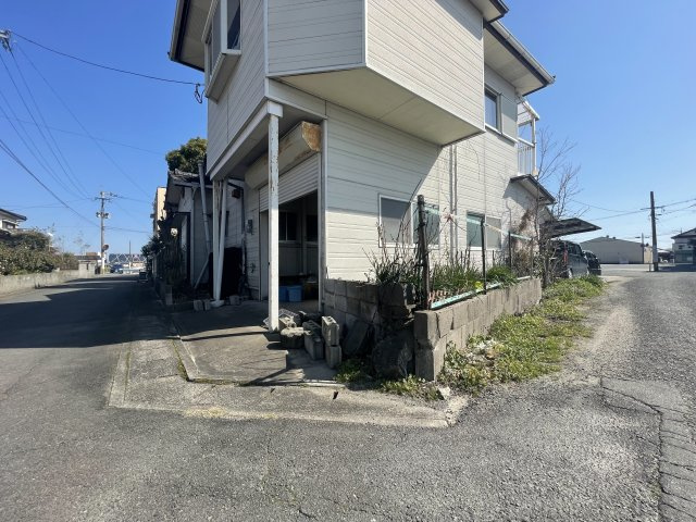 大川市大字下青木中古戸建の前面道路含む現地写真