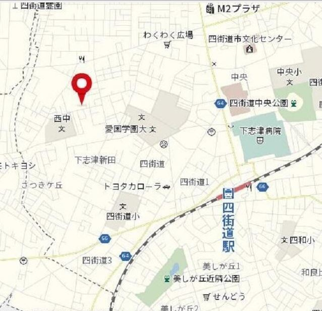 Bethlehem四街道の地図