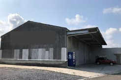 栗東市手原６丁目の倉庫の外観