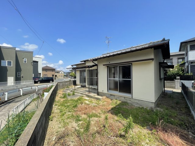 田隈3丁目 土地の外観|敷地内です。現状は古家が建っています。